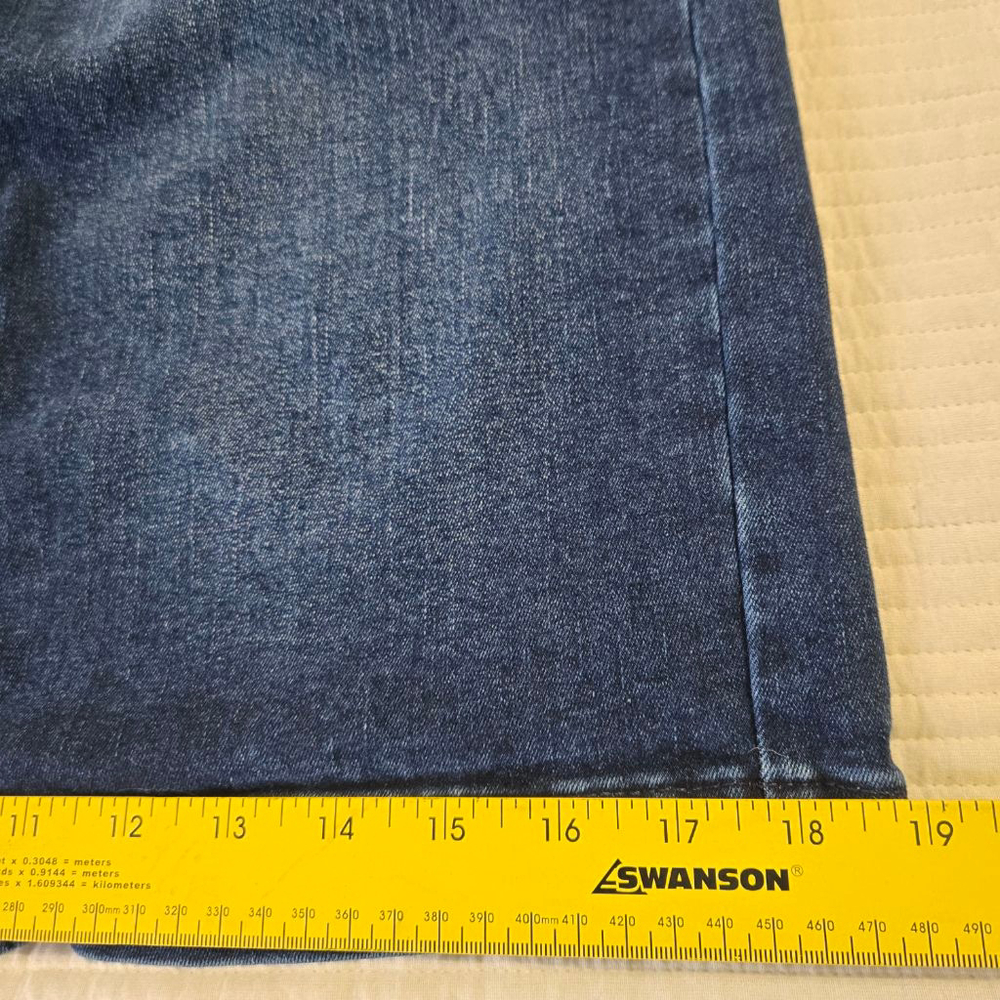 Women's Levi's Perfectly Slimming 512 Denim Skirt in Dark Blue Wash Size 6 - Picture 6 of 12